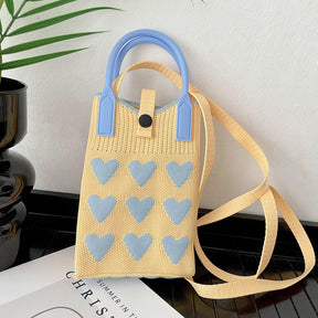 Love Mini Knit Shoulder Crossbody Bag