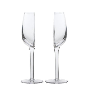 European-style Creative Glass Household Champagne Semicircle Cup