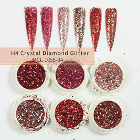 Glitter Set Mermaid Aurora Nail Powder