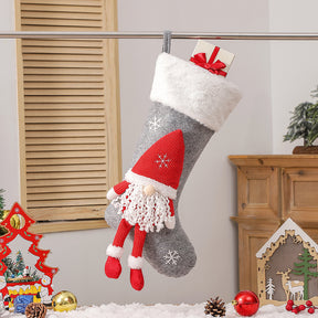 Knitted Socks Christmas Tree Pendant