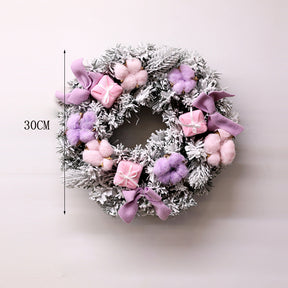 Christmas Wreath Door Decorations Dress Up Props