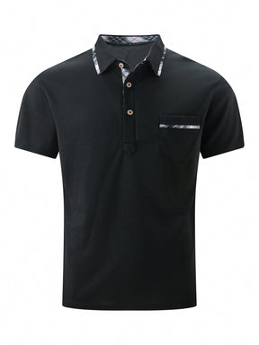 European And American Lapel T-shirt Polo Shirt