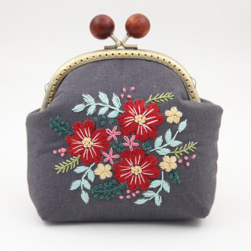 Embroidery DIY Flowers Bags