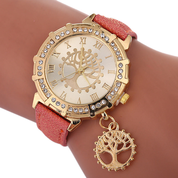 Tree Of Life Pattern Fashion Women's Watches