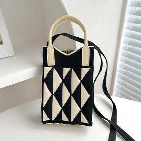 Love Mini Knit Shoulder Crossbody Bag