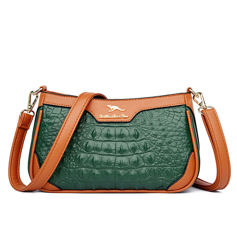 Alligator Pattern Shoulder Bags Women Crossbody Bag