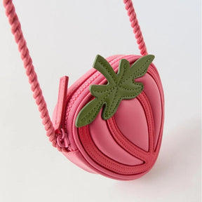 New Cute Three-dimensional Strawberry Shoulder Bag