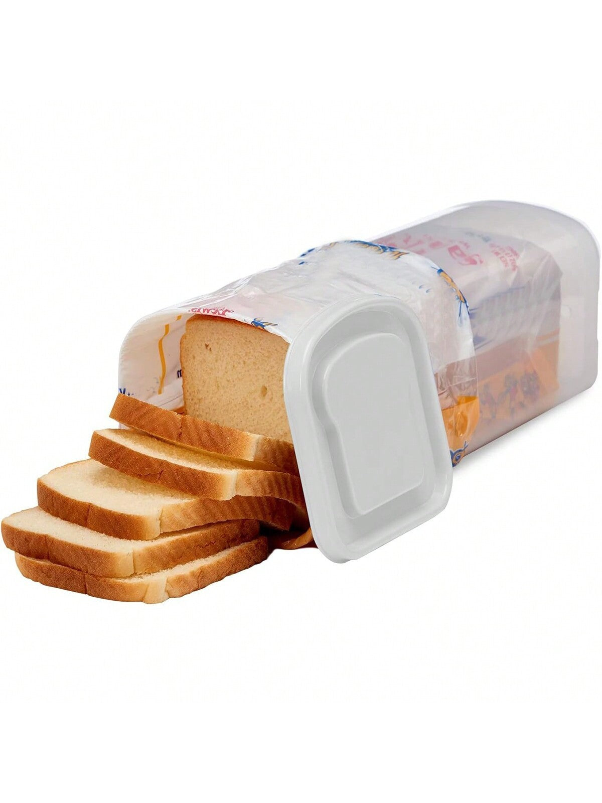 Rectangular Bread Box With Handle Translucent Cake Container Packaging Box Storage Case For Dry Foods Loaf Cake Keeper