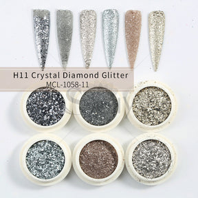 Glitter Set Mermaid Aurora Nail Powder