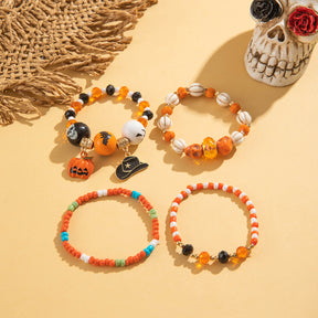 Halloween Ghost Bat Bracelet Women's Fashion