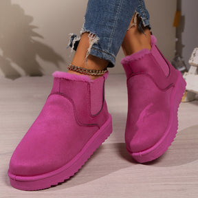 Women's Thick Fleece-lined Winter Boots Cotton-padded Shoes