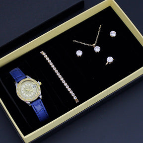 New Ladies Watch Good-looking Cross-border Valentine's Day Watch Jewelry Suit With Decoration