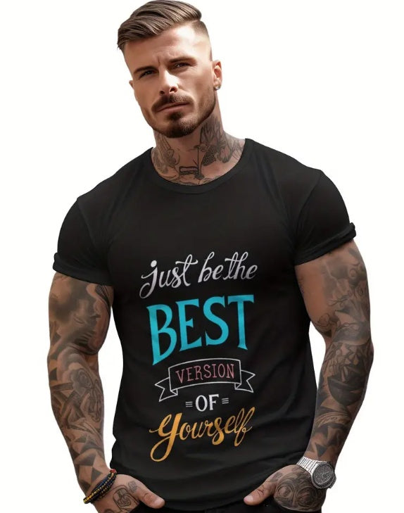 Printed Men's Plus Size Multifunctional Short Sleeved Shirt