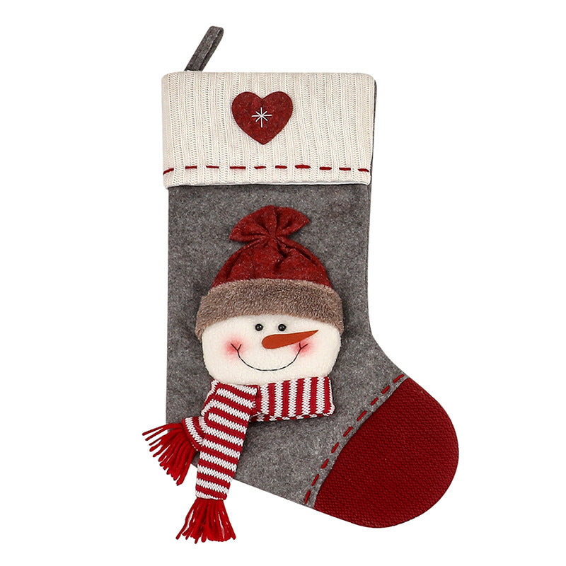 Christmas Decoration Big Socks Pendant