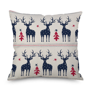 Christmas office sofa printing throw pillow