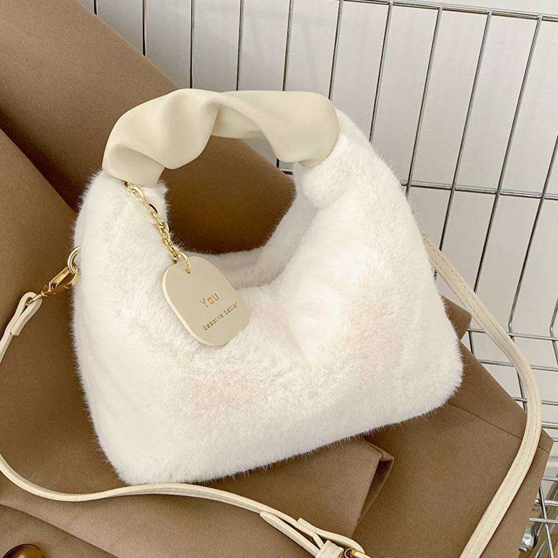 Winter Tote Cute Plush Women