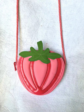 New Cute Three-dimensional Strawberry Shoulder Bag