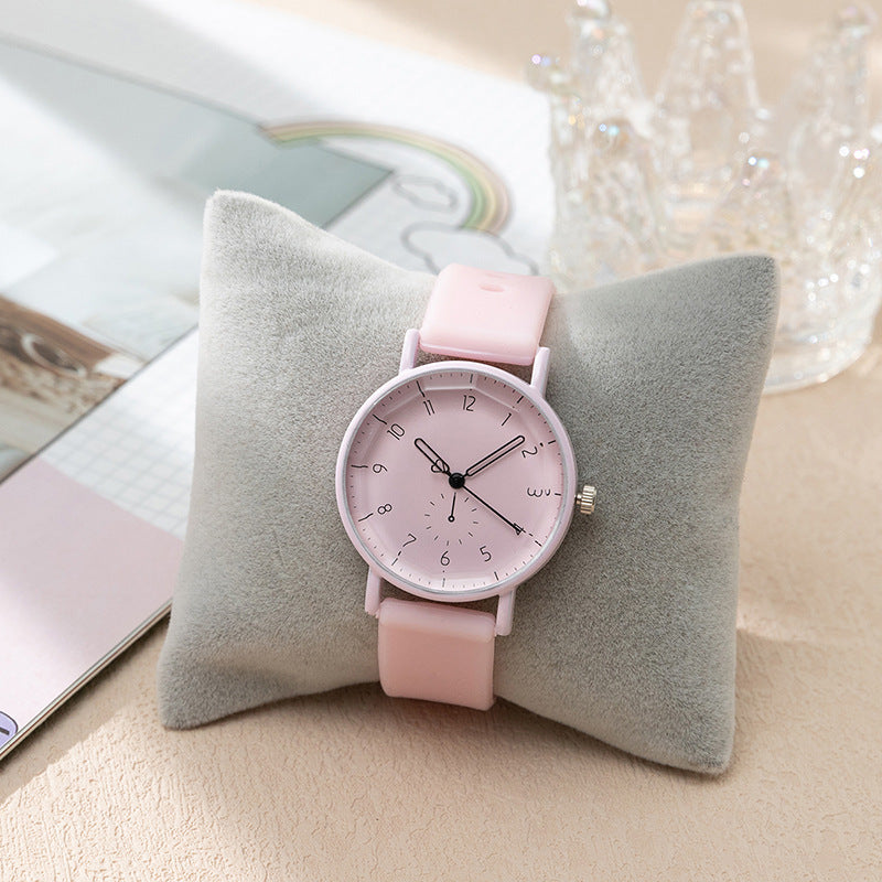 Digital Silicone Women's Quartz Watch