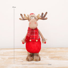 Christmas Tree Decorations Cute Creative Elk Snowman Ornaments