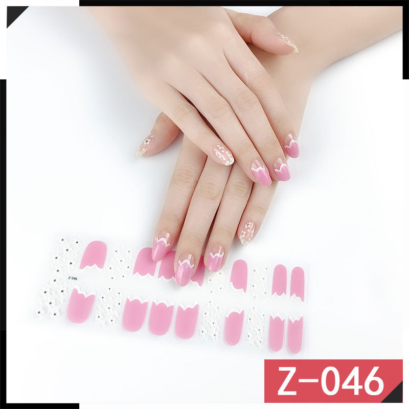 High-end nail polish nail sticker