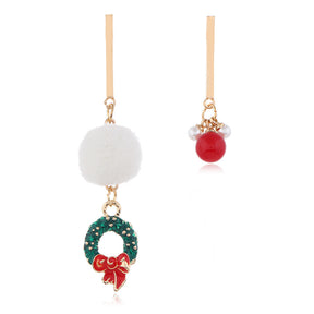 European And American Christmas New Products Earrings Creative Christmas Snowflake