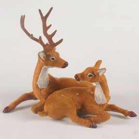 Christmas deer simulation elk Christmas window layout props desktop ornaments deer Christmas decorations