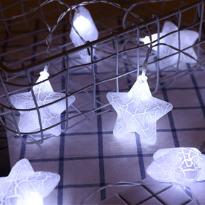 Christmas Cracked Star Lights String Ball Lights