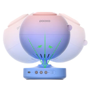 POCOCO Galaxy Projector Galaxy Light Projector Star Projector Night Light Lamp with High-Definition Soft Light for Children's