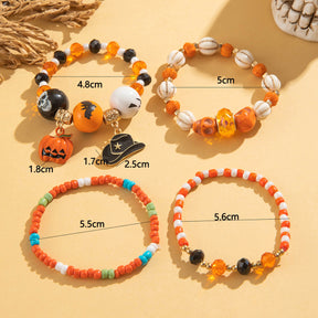 Halloween Ghost Bat Bracelet Women's Fashion