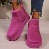 Women's Thick Fleece-lined Winter Boots Cotton-padded Shoes