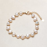 Women's Casual Fashion Freshwater Shaped Pearl Bracelet