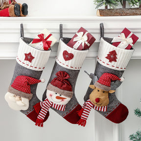 Christmas Decoration Big Socks Pendant