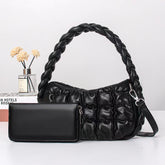 Soft Leather Bag Women's Crossbody Portable Cloud Bag