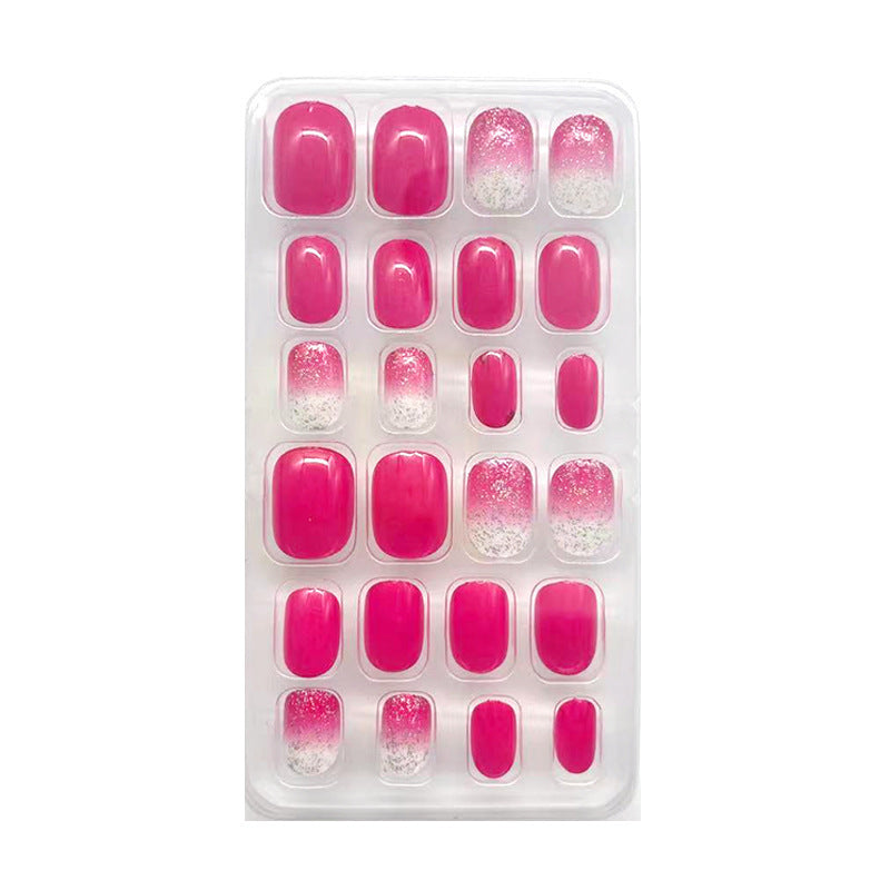 Children's 24 Piece Pocket Cartoon Caring Wearable Nail Care Sticker