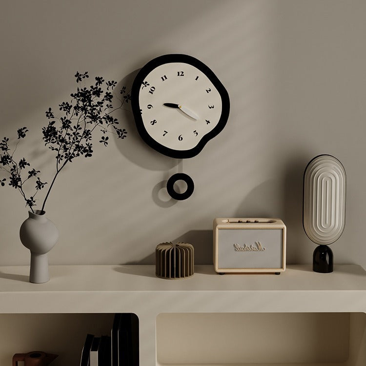 Creative Irregular Home Decorative Art Clock