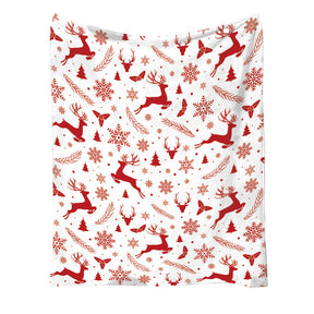 Christmas Flannel Printed Blanket