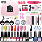 Sequin Nail Beauty Polish Gel Kit Light Machine