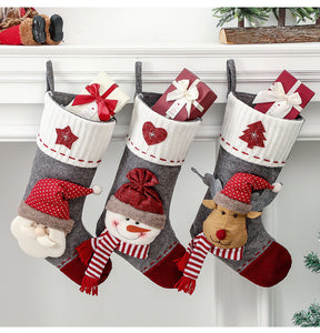 Christmas Decoration Big Socks Pendant