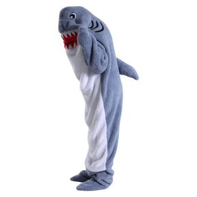 Dolphin Shark Blanket Soft Hooded Sleeping Bag