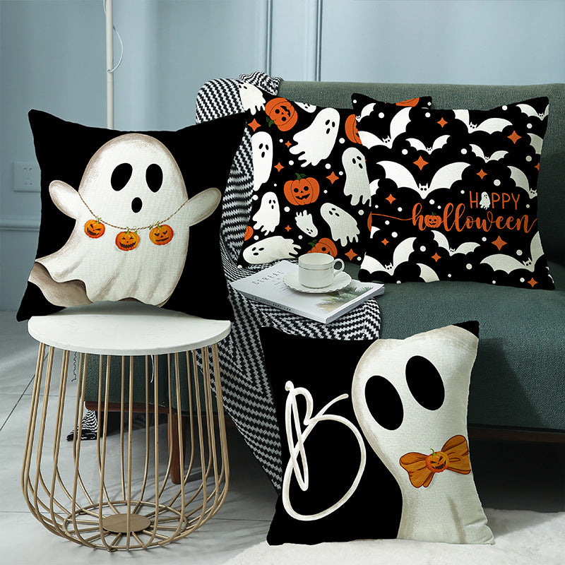 Halloween Printed Pillowcase Home