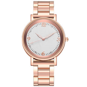 Stainless Steel Band Casual Fashion Quartz Watch