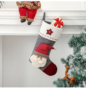 Christmas Decoration Big Socks Pendant