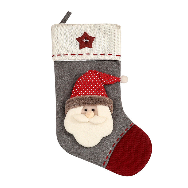 Christmas Decoration Big Socks Pendant