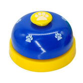 Cat And Dog Trainer Pet Footprints Ringing The Bell