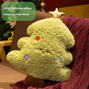 Plush Pillow Christmas Tree Decorative Gift Doll