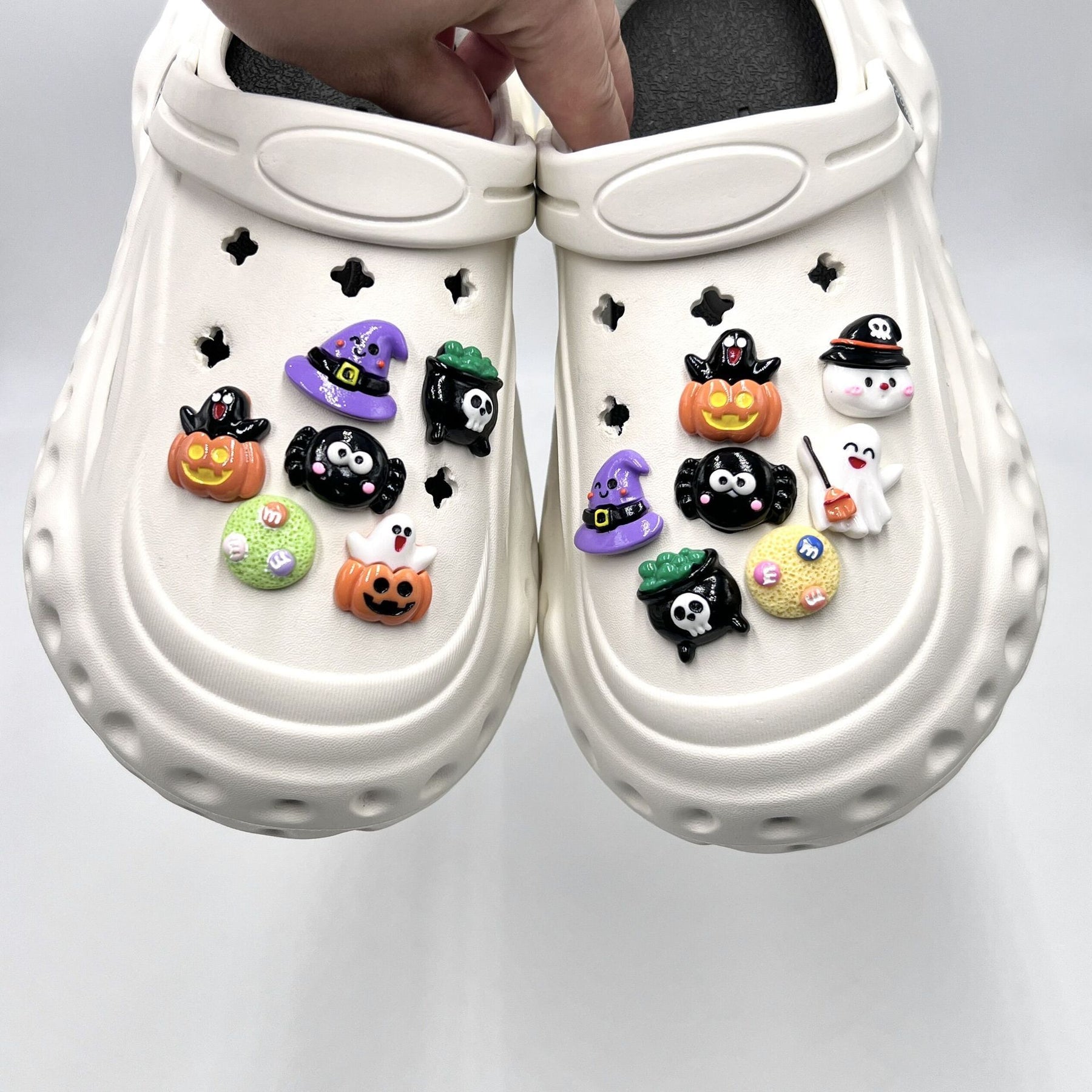 Hole Shoes Accessories Fit Diy Shoe Buckle Halloween Cartoon