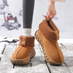 Resin Sole Snow Boots Women's Anti-leather Non-slip Wear-resistant